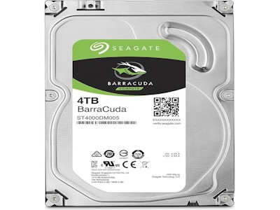 Внутренний Жесткий Диск Seagate Barracuda,4 Тб Sata 6 Гбит/с,Кэш-память 256 Мб,3,5 Дюймов,Жесткий Диск St4000dm005 Для Рабочего Стола