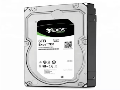 Жесткий Диск Seagate Exos 7e10 St6000nm020b 6 Тб-внутренний Sas (12 Гб/с Sas) Система Хранения